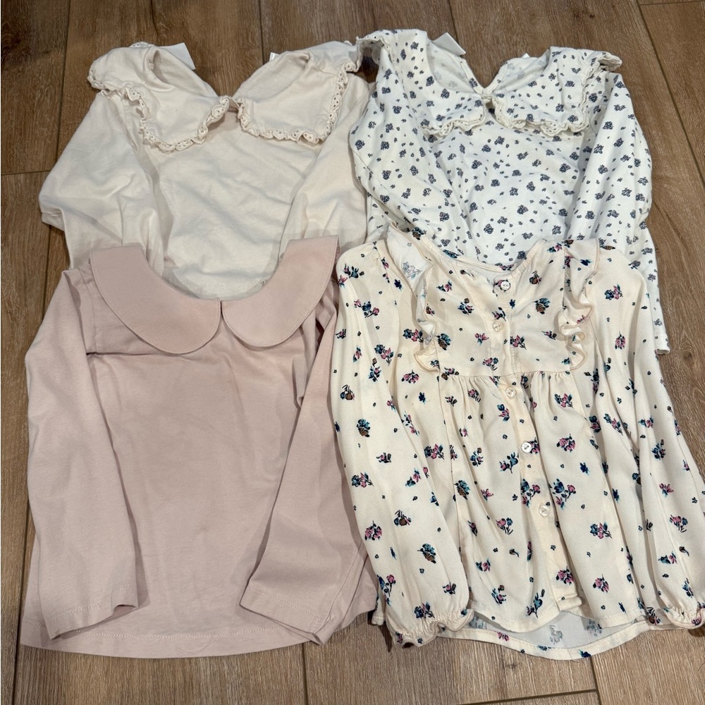 Zara 2-3 long sleeve tops